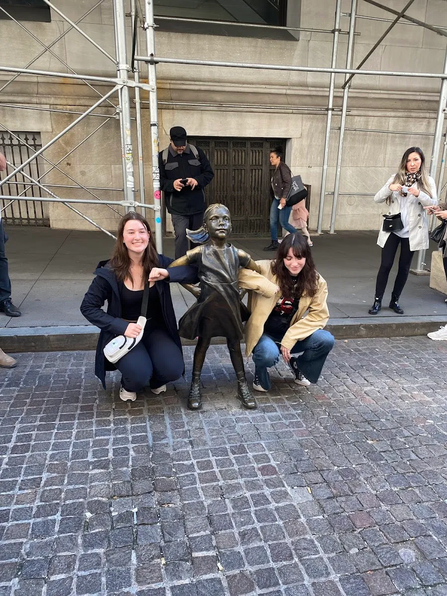Students exploring New York City