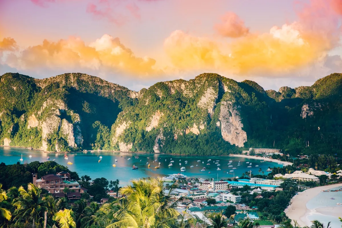 Thailand mountain landscape